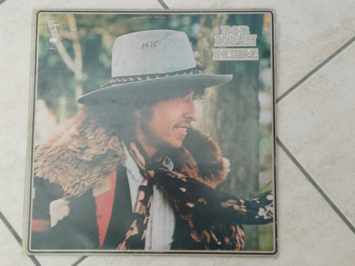 Bob dylan desire lp ois - dylan, 12"lp